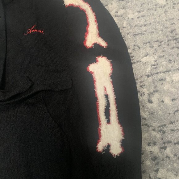 Amiri Knit Bones Hoodie Men’s Large, Medium, Small - Picture 4 of 4